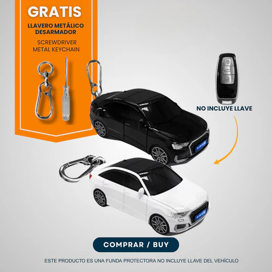 BlazeGuard Key - Diseño Alemán/ compatible con Audi A6 (AD-4)