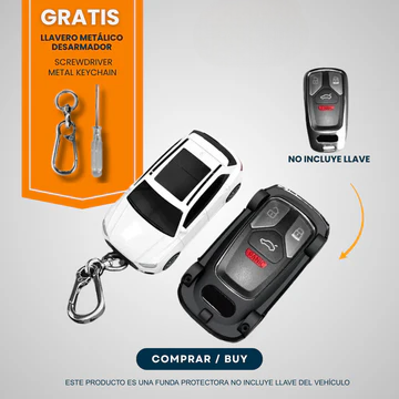 BlazeGuard Key - Diseño Alemán/compatible con Audi Q5 (AD-5)