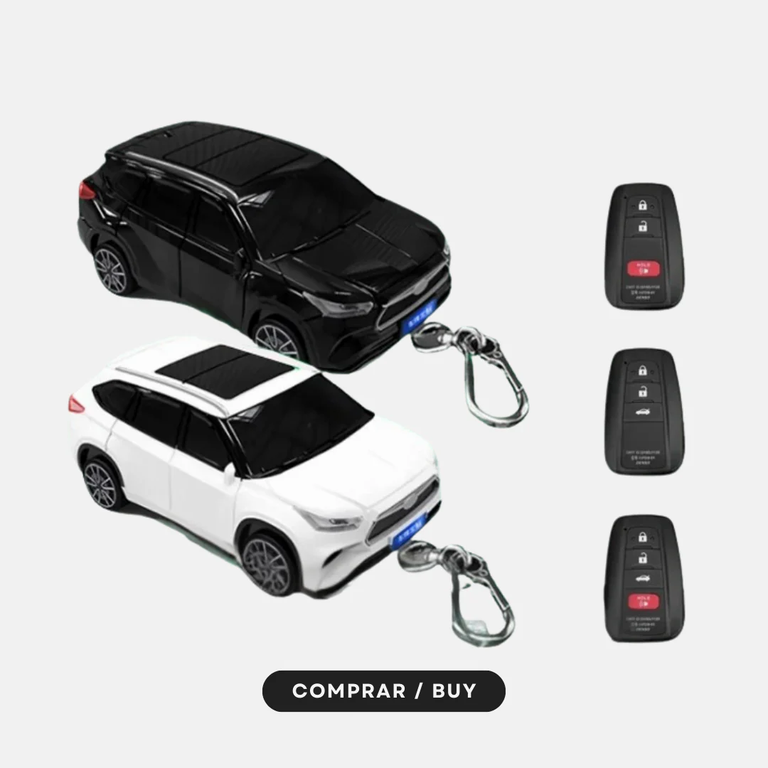 BlazeGuard Key - Diseño Japonés Tcompatible con Toyota Highlander (FT-18)