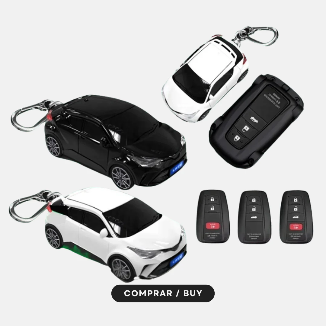 BlazeGuard Key - Diseño Japonés Tcompatible con Toyota C-HR (FT-19)