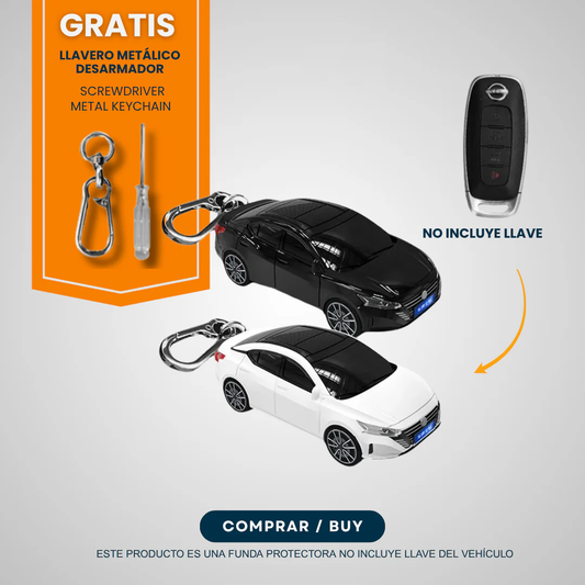 BlazeGuard Key - Diseño Japonés N/compatible con Nissan Altima Sentra Versa (RC-7)
