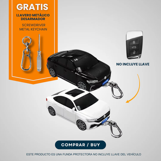 BlazeGuard Key - Diseño Alemán/compatible con Jetta A7, A8 (DZ-9)