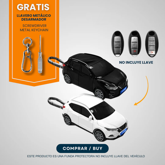 BlazeGuard Key - Diseño Japonés N/compatible con Nissan Kicks y Xtrail (RC-6)