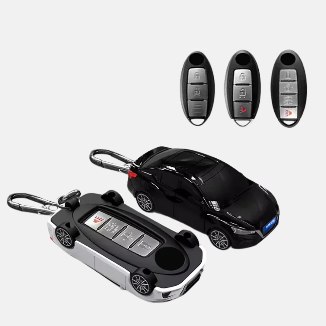 BlazeGuard Key – Diseño Japonés N/compatible con Versa blanco y Sentra (RC-5)