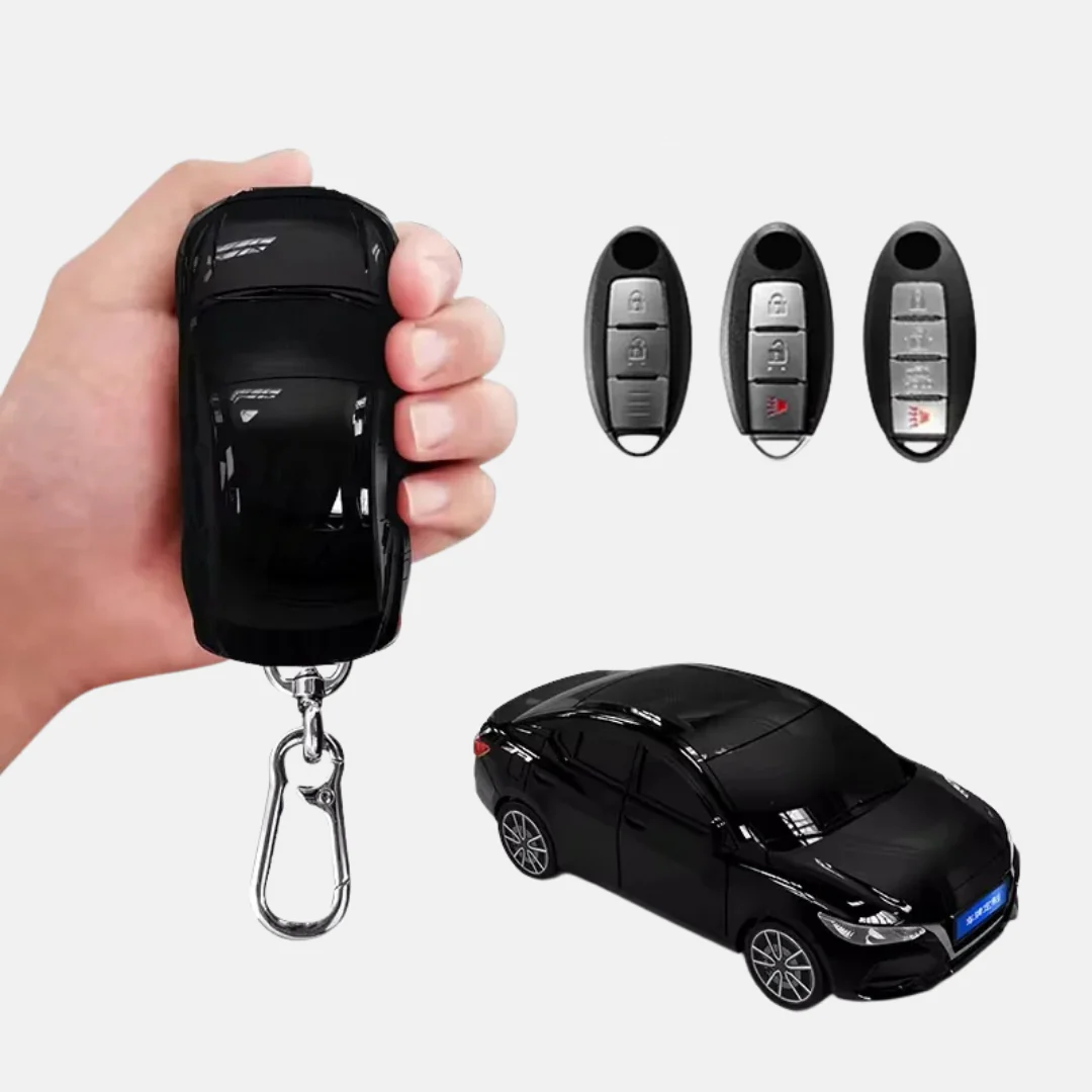 BlazeGuard Key – Diseño Japonés N/compatible con Versa blanco y Sentra (RC-5)